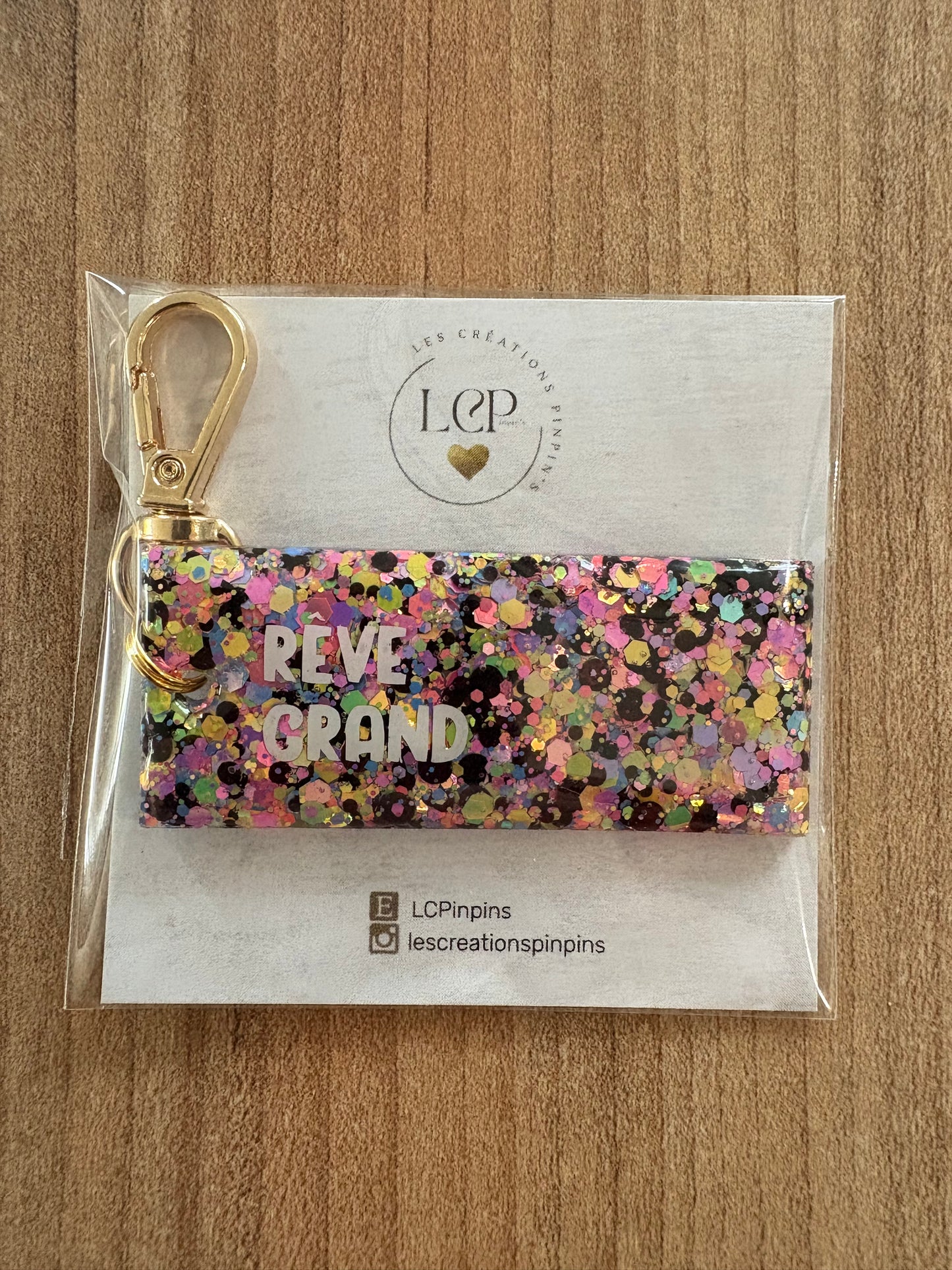 Porte clé RECTANGULAIRE personnalisable