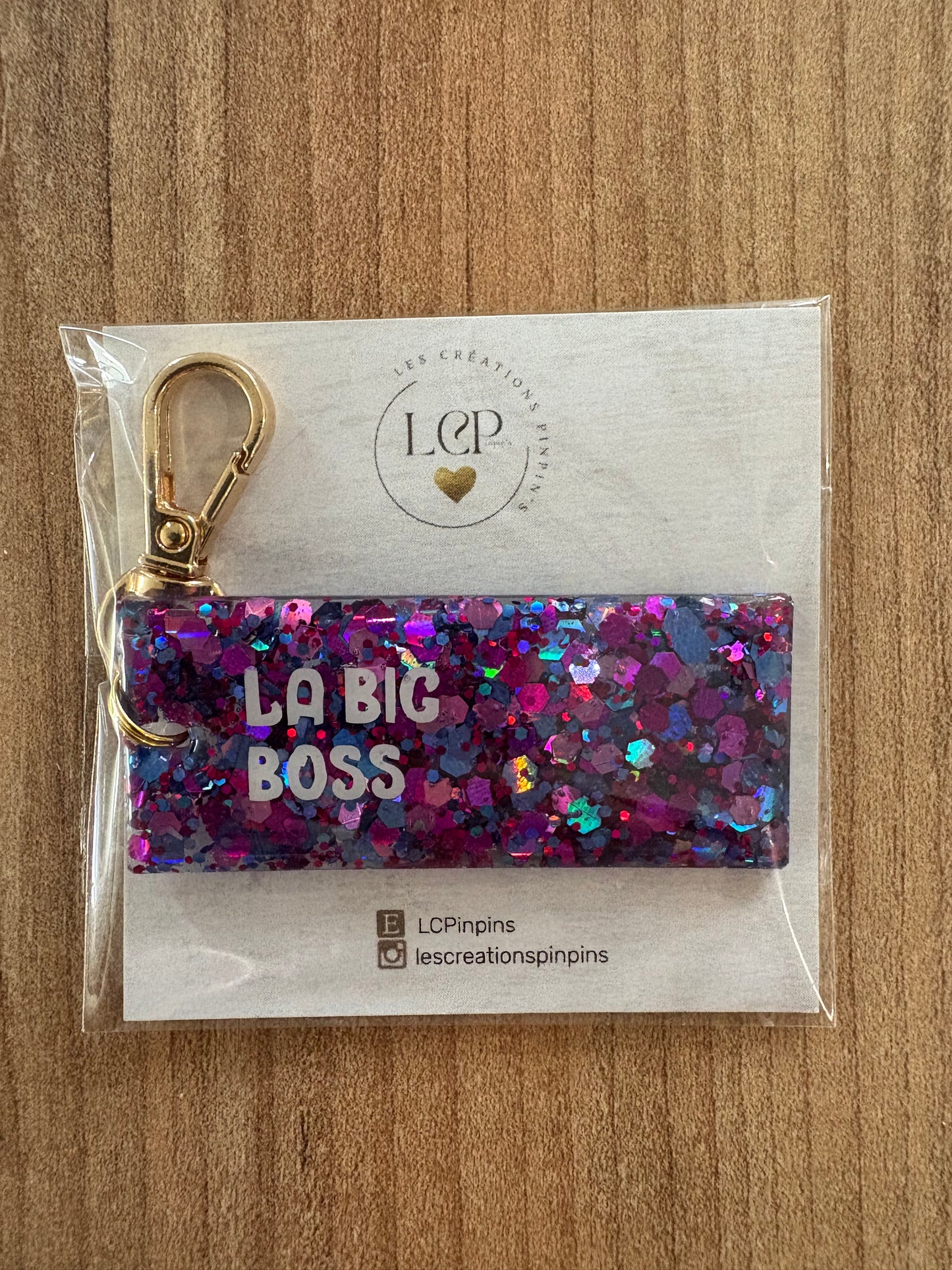 Porte clé RECTANGULAIRE personnalisable