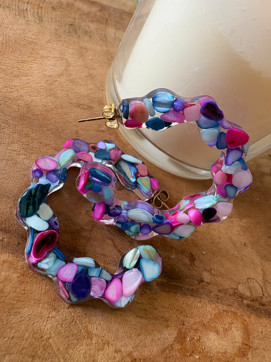 Boucle d’oreille AZURA