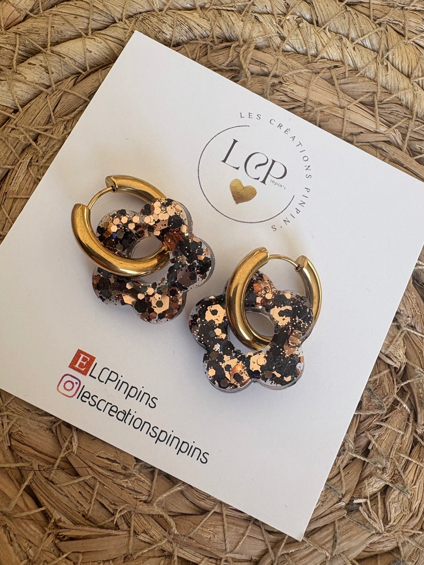 Boucle d’oreille CRÉOLE