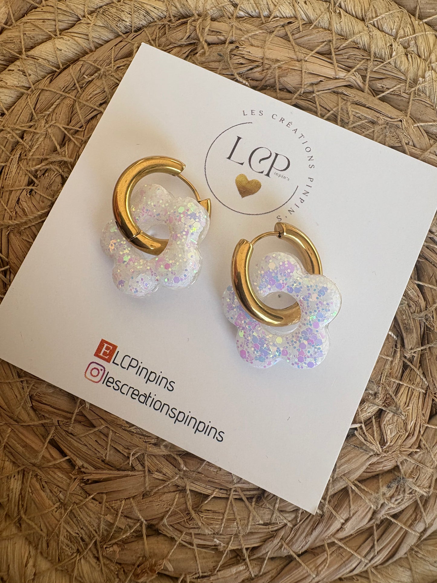 Boucle d’oreille CRÉOLE