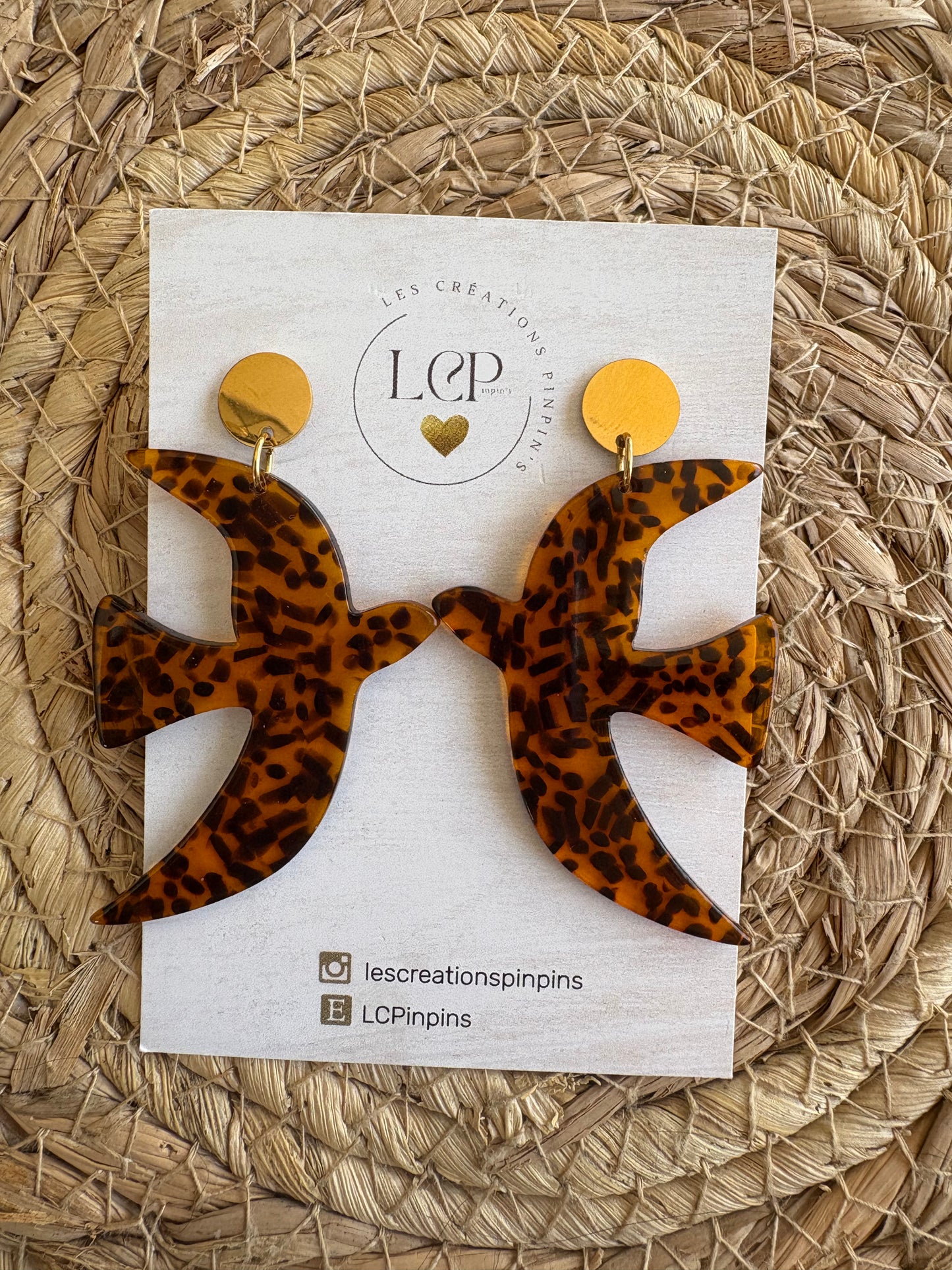 Boucle d’oreille OISEAUX