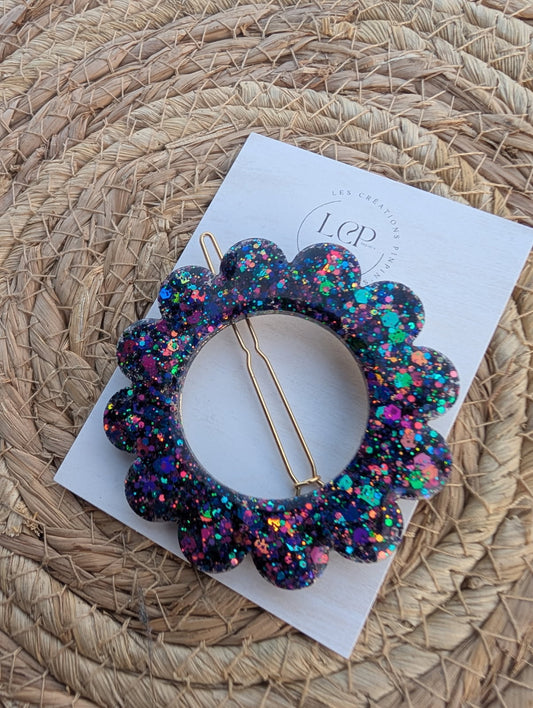 Barrette clip FLEUR