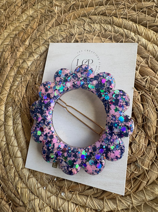 Barrette clip FLEUR