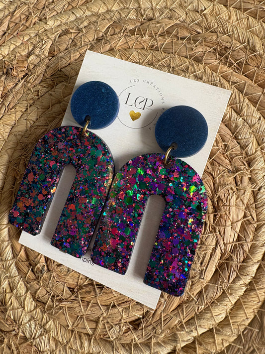 Boucle d’oreille AMBRE