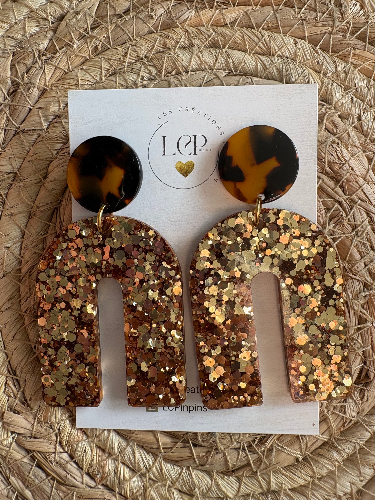 Boucle d’oreille AMBRE