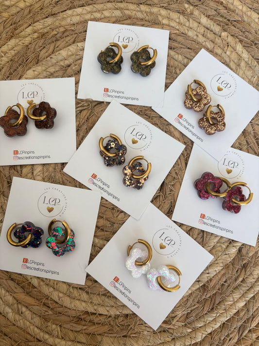 Boucle d’oreille CRÉOLE