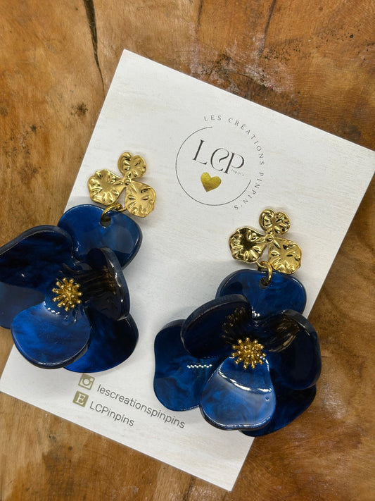 Boucle d’oreille FLORA