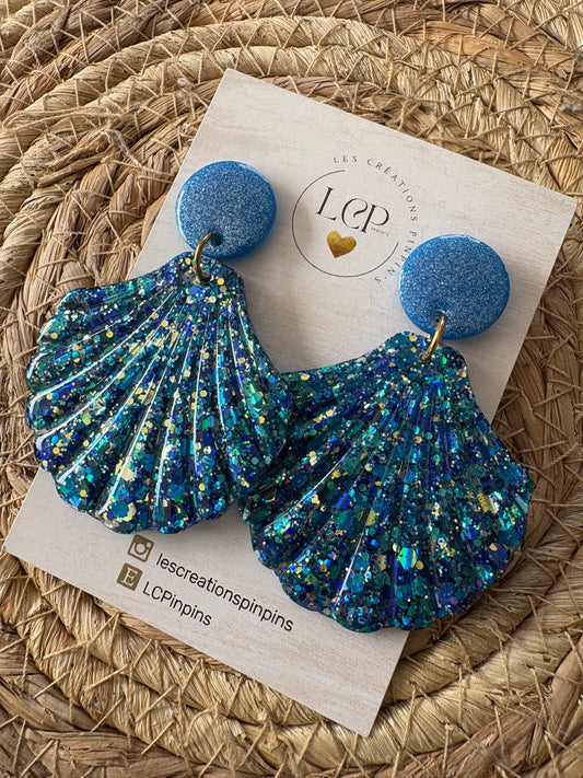 Boucle d’oreille COQUILLAGE