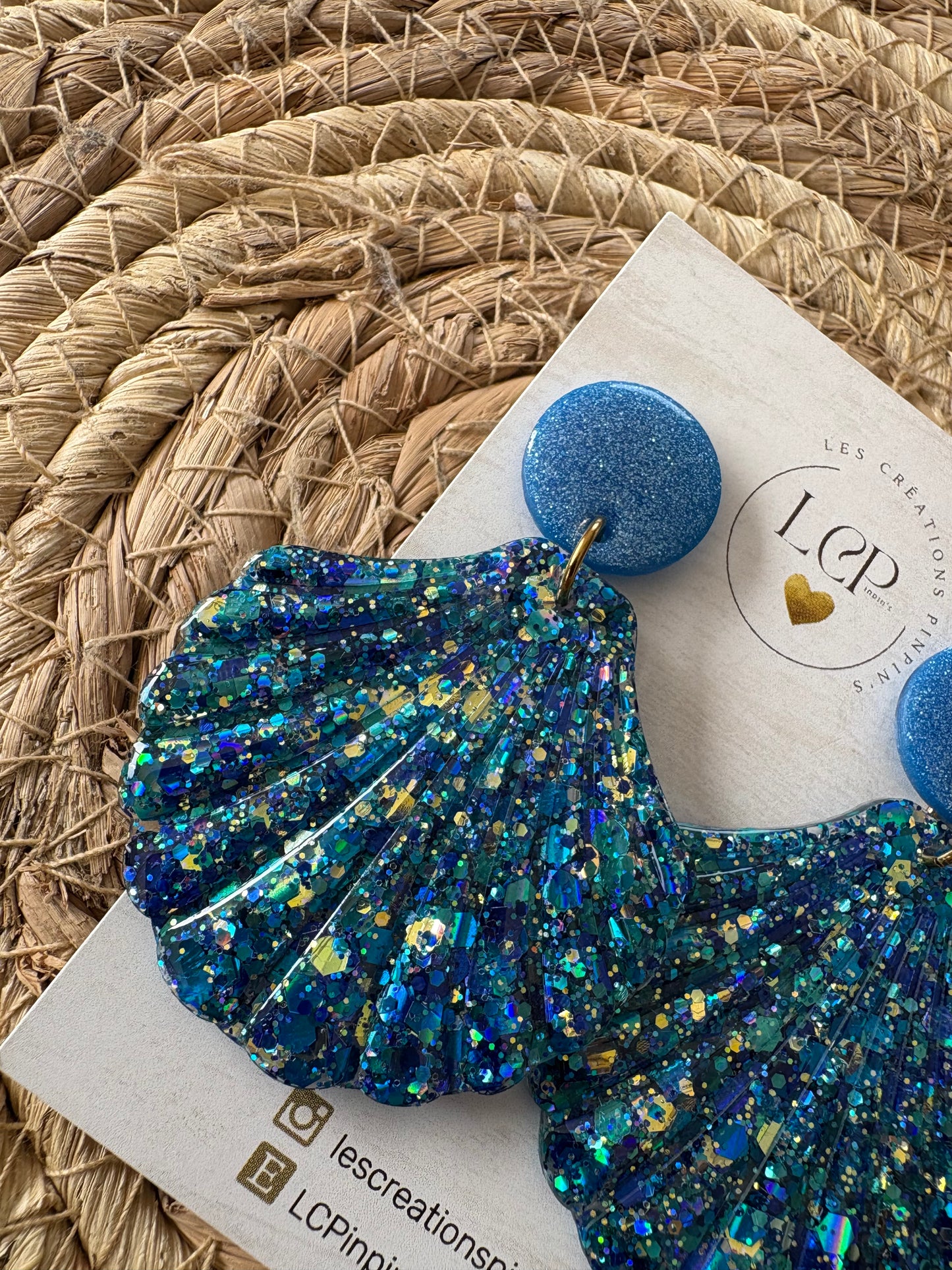Boucle d’oreille COQUILLAGE